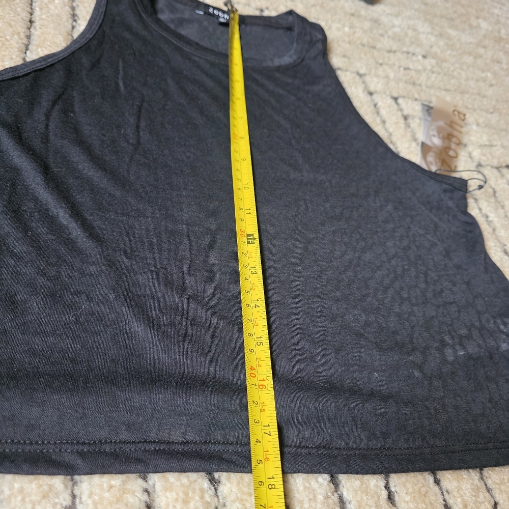 Semi-sheer Leopard Tank - Picture 6 of 7